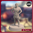 Atteus “the Younger” – 3D printable miniature – STL file