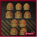 Full Metal Brotherhood Shoulder Pads Set x10