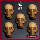 Black Lungs Brigade Type 2 - Miniature Heads