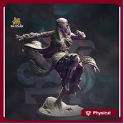 Female Elf Monk Sorcerer Druid Miniature | 28mm, 32mm,54mm,75mm,100mm Scales | Dungeons & Dragons, Pathfinder | DM Stash | Role playing game - Only-Games