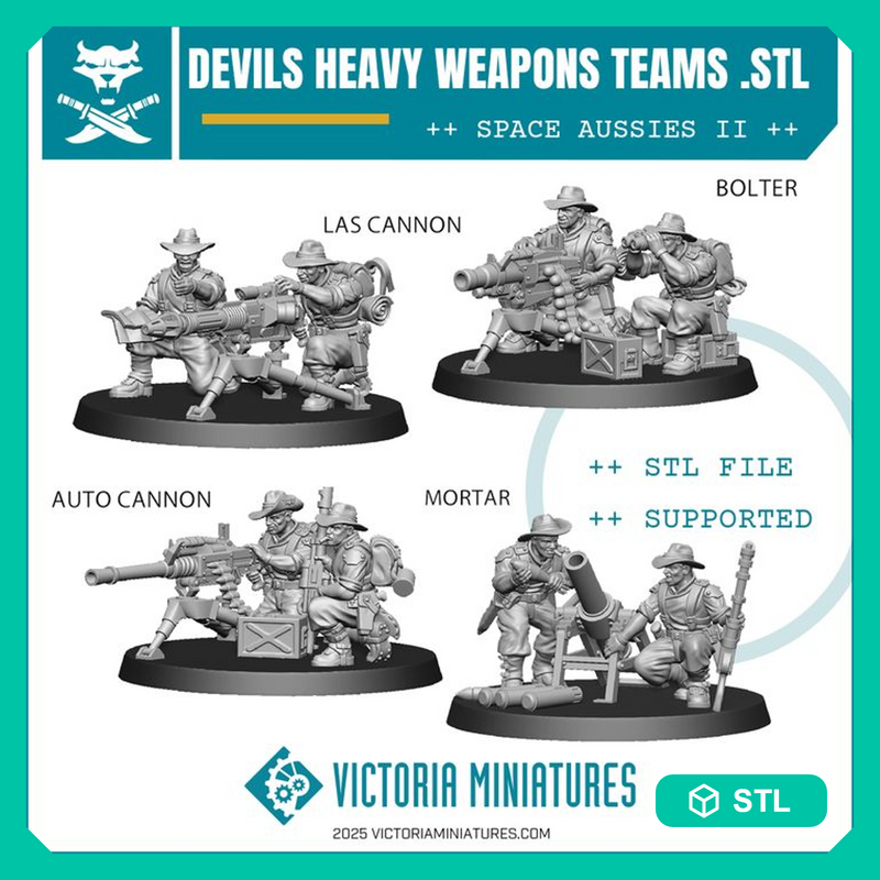 Devils Heavy Weapons Teams - Only-Games