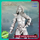 Sword Blade Pirate Rosetta - Sword Blade Pirate - 75mm + 35mm Scale