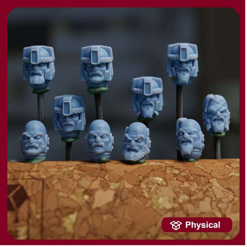 Bits Pack - Federation of Tyr Legionairy heads