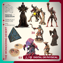 The Wondering Desert - Lovecraftian Horror - 17 Models -  PRESUPPORTED - Illustrated and Stats - 32mm scale