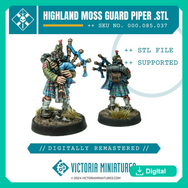 Highland Moss Guard Piper - Only-Games