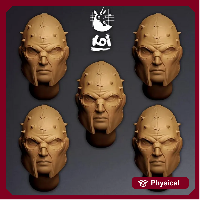 Iron Gallows Type 1 - Miniature Heads