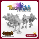 Kingdom of Talarius - Mounted Outriders x5 (32mm scale)