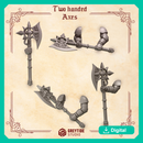 Two handed axes CL