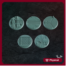 War Field Theme 40mm Bases Set x5