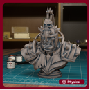 Orc Bust 01 - TytanTroll Miniatures - DnD - Fantasy - 50mm