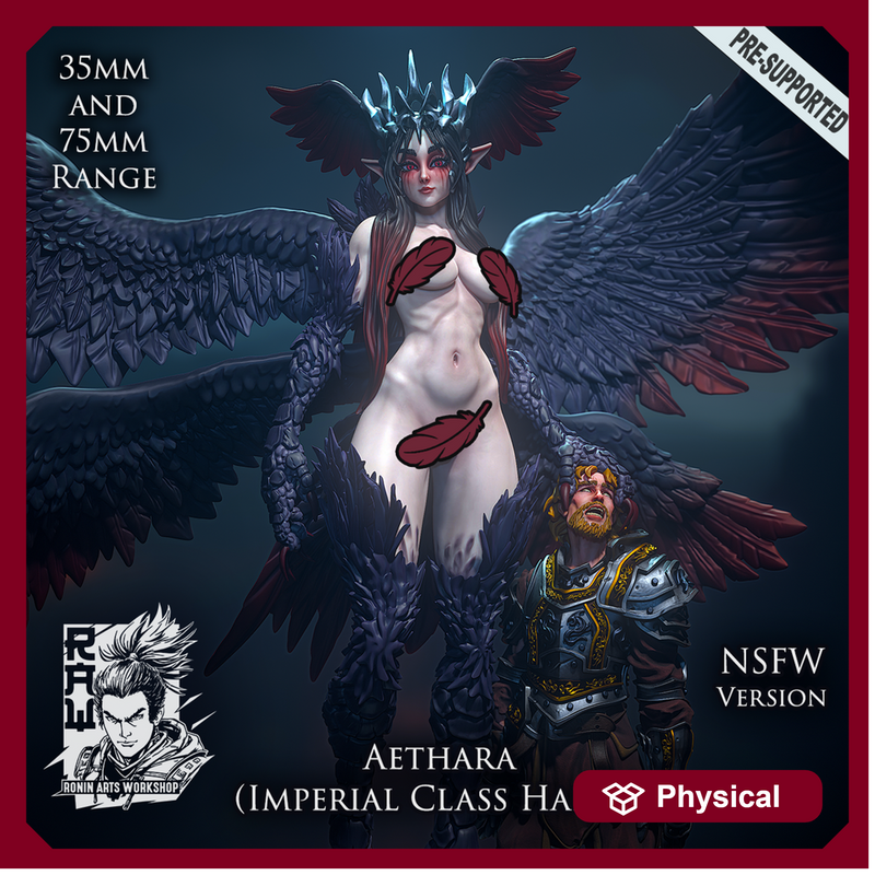 Aethara - Giant Imperial Harpy (NSFW) True Form