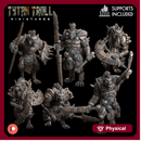 Gnoll Bundle - Frostgrave Pathfinder - Fantasy DND - TytanTroll Miniatures