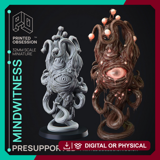 Mind Witness - Abomination - PRESUPPROTED - 32mm scale - Only-Games