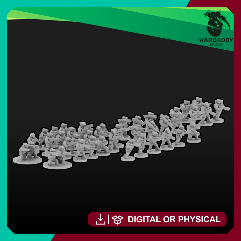TAC-AI Tactical AI Infantry 10mm