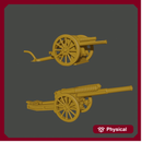 British Great War Artillery Pieces