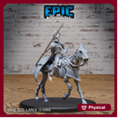 Skeleton Army Spear Mounted