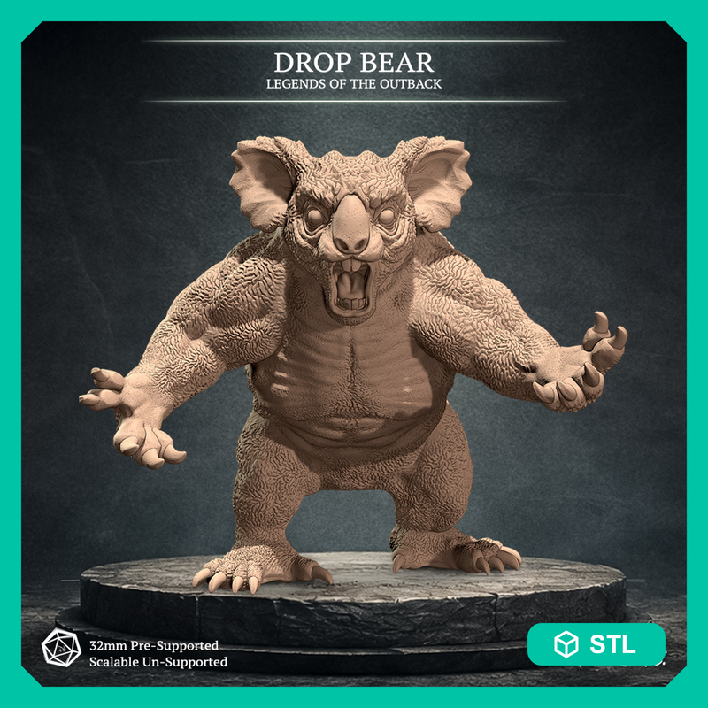 Drop Bear, Legendary Australian Monster