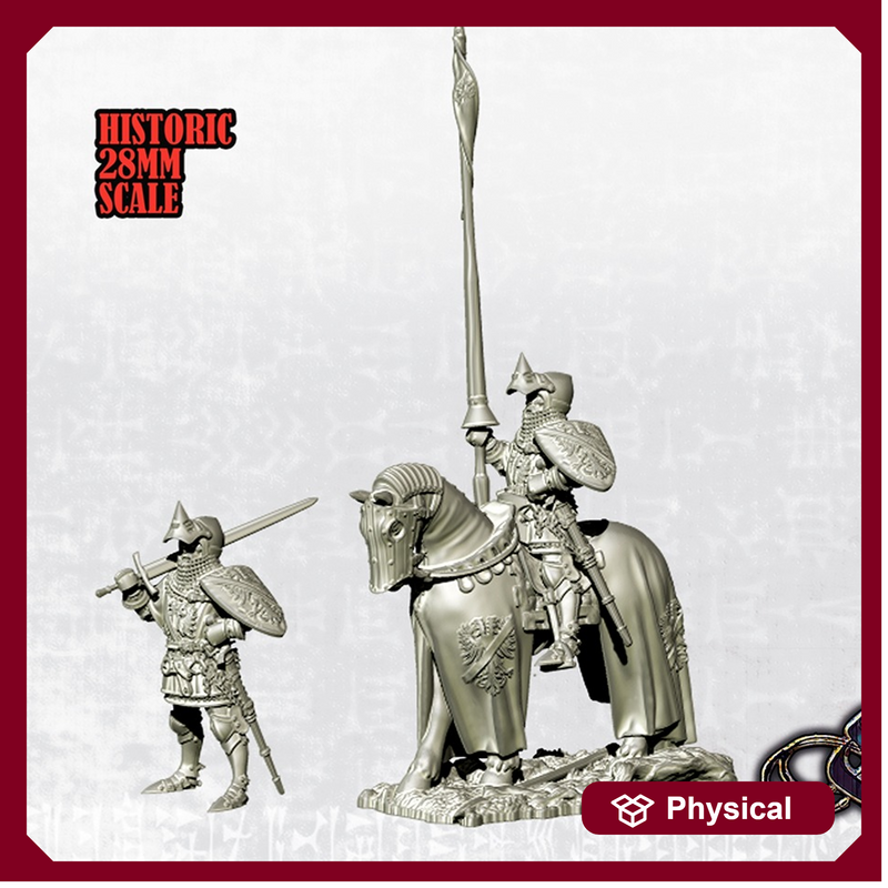 "Bertrand du Guesclin" Complete Set - 28mm (Historic Scale)