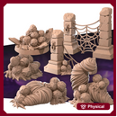 Spider Scenery Set
