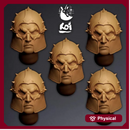 Iron Gallows Type 5 - Miniature Heads