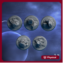 Lunar Angels Bases Set 32mm x5