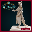Tabaxi Monk - Amalya - 28mm / 32mm / 75mm