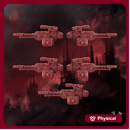 Crimson Wings Autocannons Set x5