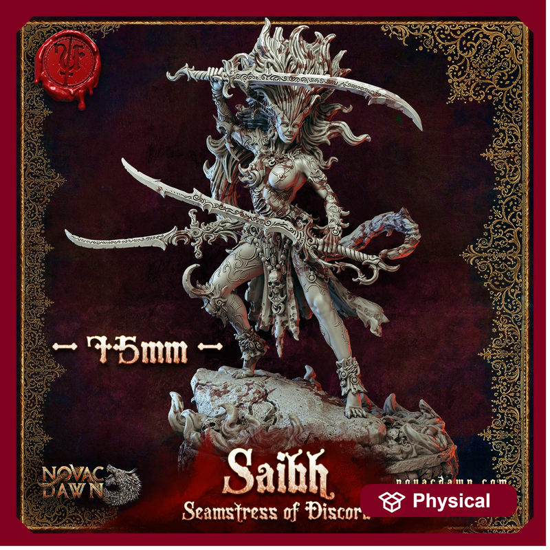 Saibh - Seamstress of Discord - 75mm
