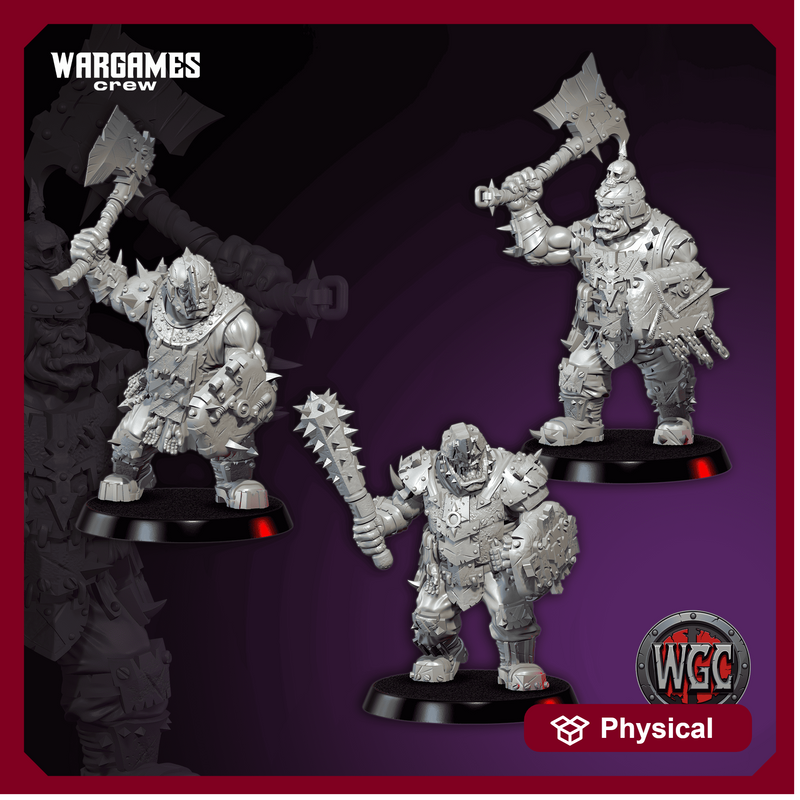 Renegades of Pain Bulls x3