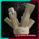 Crystal 5 - Fantasy Terrain STL, DnD & Wargaming Scenery