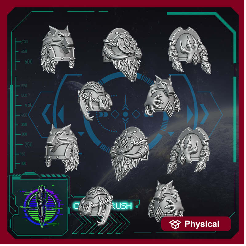 Space Vikings, Shoulderpads