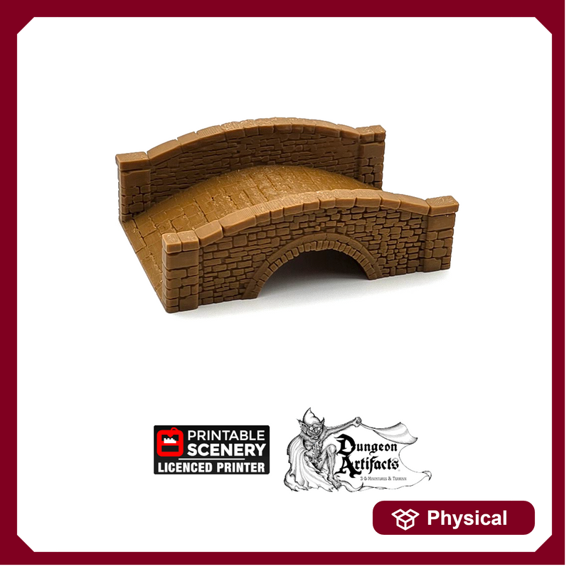 Stone Footbridge - Rampage 28mm 32mm Wargaming Terrain D&D, DnD