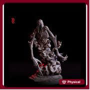 Wraith Undead, Demon Fiend, Resin Miniature | 28mm, 32mm,54mm, 75mm,100mm Scale  | Dungeons and Dragons D&D 5e Pathfinder | Flesh of Gods - Only-Games