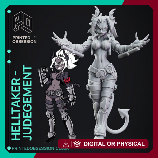 Helltaker - Judgement - 25cm - Fanart - Only-Games
