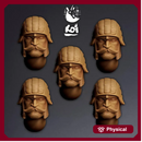 Trenchbound Order Type 4 - Miniature Heads