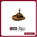 Town Fountain - King and Country - Printable Scenery Wargaming D&D DnD 28mm 32mm 40mm 54mm 75mm