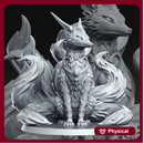 Tsune - Legendray fox - 32mm - DnD -
