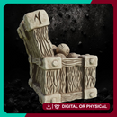 The Rune-Marked Supply Crate - Fantasy Terrain Prop STL for DnD & Wargaming