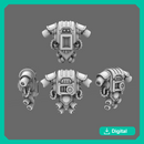 Space Knights V3 Warrior Backpack