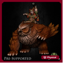Lesna Branchutter Owlbear Raider [PRE-SUPPORTED] Female Dwarf Druid Barbarian