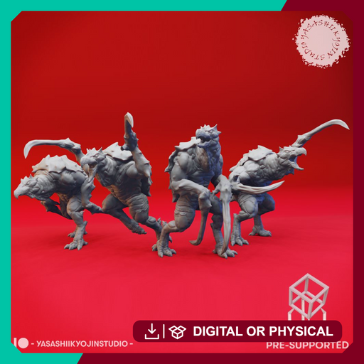 Hook Horror Clan - Tabletop Miniatures (Pre-Supported) - Only-Games