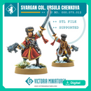 Ursula Chenkova Svargan Colonel .STL Download