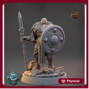Viking Human Ranger Barbarian Fighter PC NPC | 28mm, 32mm,54mm, 75mm, 100mm Scales | Dungeons and Dragons | Pathfinder | Daybreak Miniatures - Only-Games