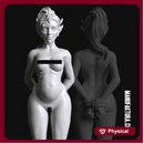 Sub Series 89 - Naked & Bound Pregnant Female Shadow Elf Prisoner Slave