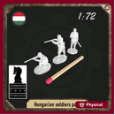 1/72 Hungarian soldiers pack