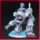 Techroid and Prissa - robot - 32mm - DnD -