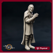 Nasty Man Rogue Thief NPC | 28mm Scale | 32mm Scale | 75mm Scale Pathfinder Figure |DnD| miniature Figurine unpainted| - Only-Games