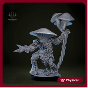 Myconid Adult, fungus ones,  fungus folk, Unpainted Resin Miniature  | 28mm, 32mm,54mm,75mm,100mm  | Dungeons and Dragons | Mammoth Factory - Only-Games