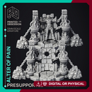 Corpses & Alter - 17 model pack - PRESUPPORTED Scenery - Hell hath no Fury - 32mm scale