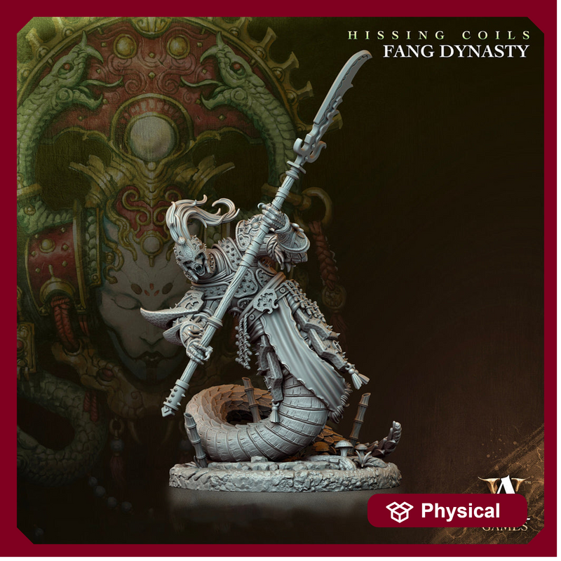 Yuan-ti Halfblood  Malison D&D 5e | 28mm, 32mm,54mm,75mm,100mm Scales | Dungeons and Dragons 5e figure | Pathfinder | Archvillain Games - Only-Games